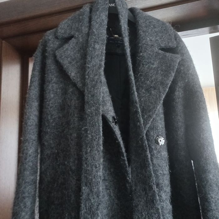 Пальто зимове з валяної вовни