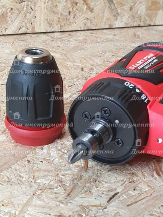 Шуруповерт START PRO SCD3-12/2BD Brushless бесщеточный дфр знижка