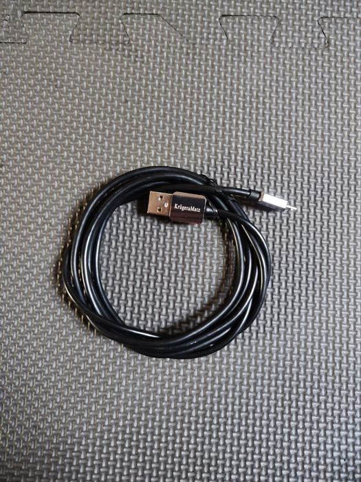 Kabel micro USB Krüger&Matz czarnym, 1.8m