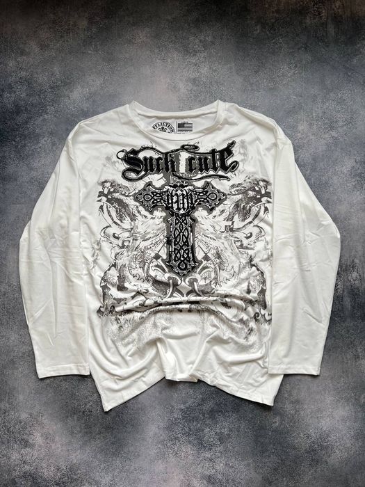 НОВА Affliction Лонгслів Y2K vintage sk8