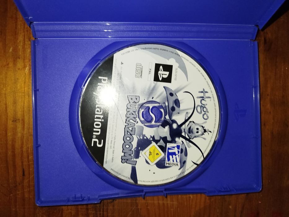 Jogo da PlayStation 2 Hugo bukkazoom!