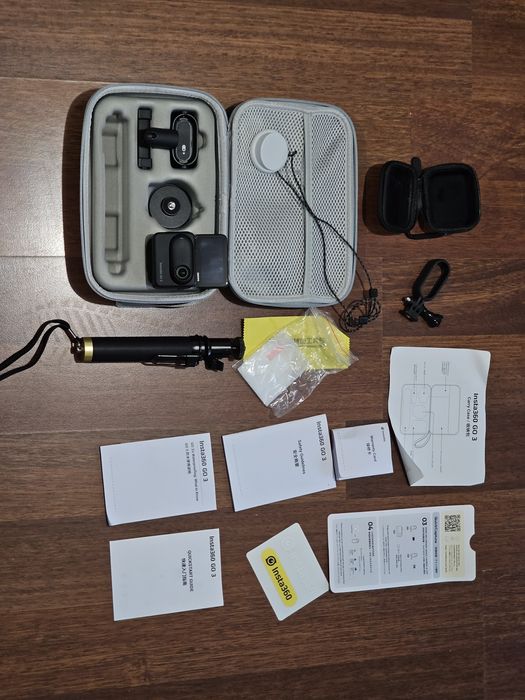 Insta360 go 3 (64gb) Czarny + oficjalne etui
