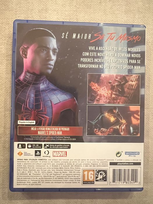 Spider Man - Miles Morales Ultimate Edition ( Usado )