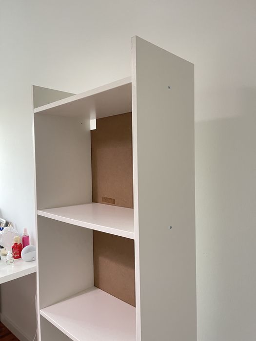 Estante Branca - (50x25x160cm)
