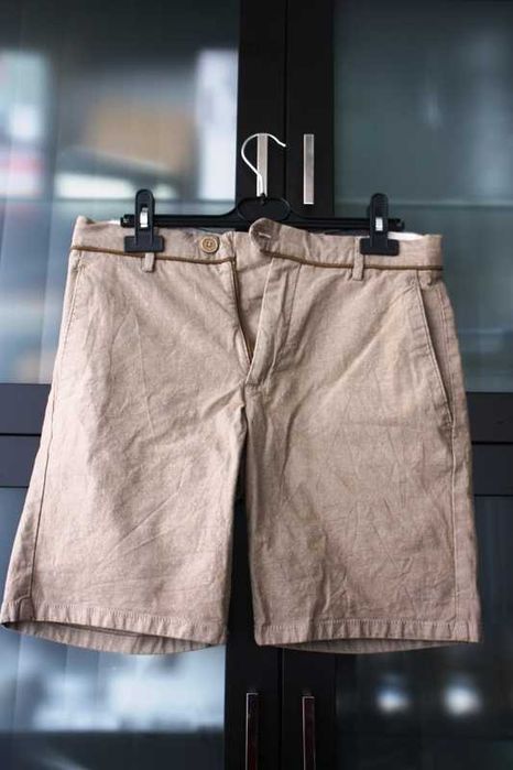 Calções café com leite pequenos da SPRINGFIELD T.40