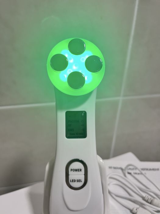 Мікротоковий масажер, ультрозвуковий мікроток зі світлотерапією