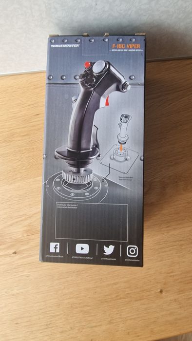 Nowy Joystick THRUSTMASTER F16-C Viper hoats ADD-ON GRIP F16