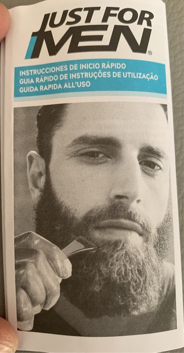 Coloração barba