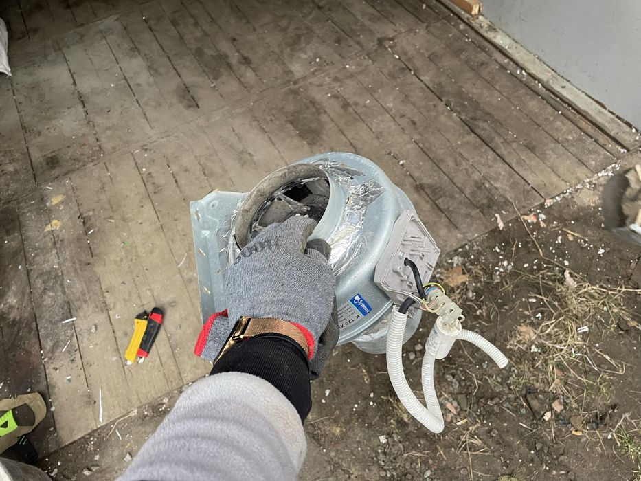 Вентілятор канальний 125 + обратний клапан 3200