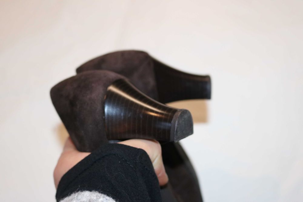 Buty Gabor rozmiar 37- nowe, skóra. Zamszowe, brązowe.