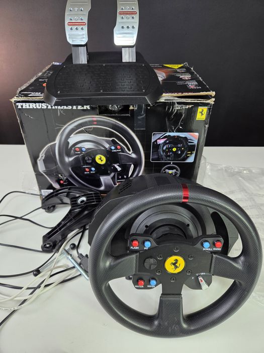 Ігрове кермо Trustmaster T300 ferrari gte. Повний комплект