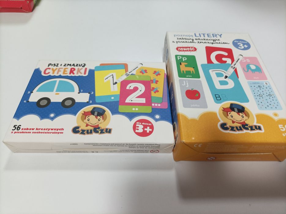 Zestaw do nauki literek dla najmłodszych czuczu