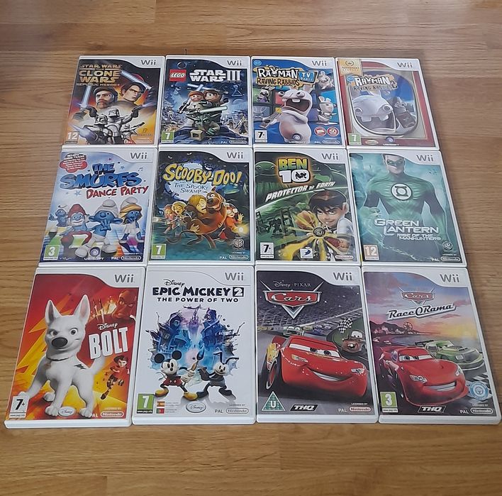 Jogos Originais Nintendo Wii/Wii U a partir de 5€ (PROMOÇÃO)