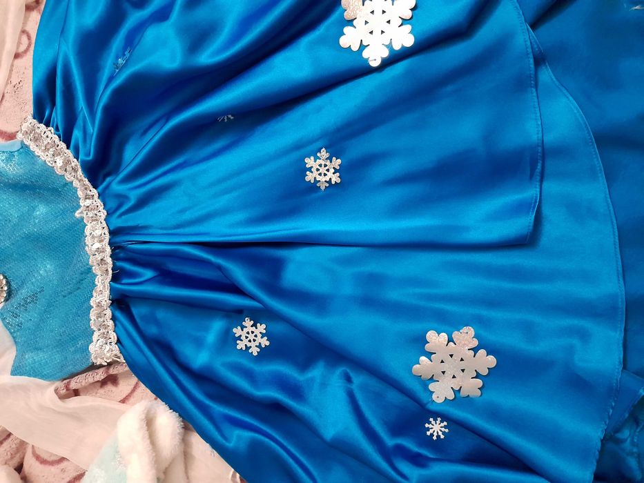 Плаття Ельза, Хододне серце, плаття Зима