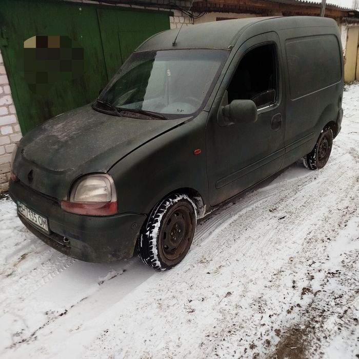 Рено кенго 1.9;дизель на ходу