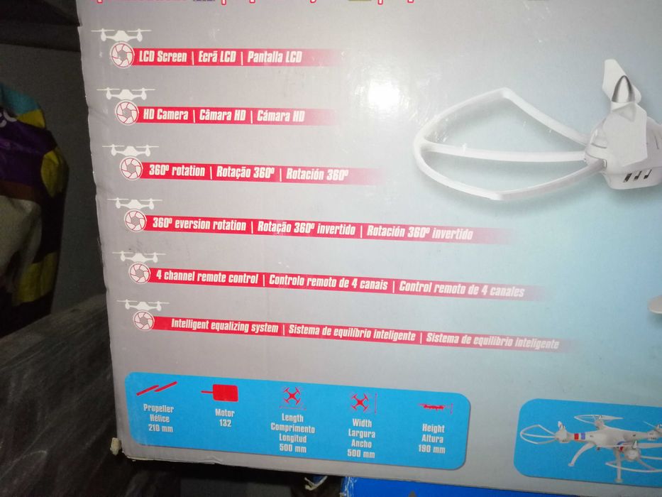 Drone 4you II XL com câmera