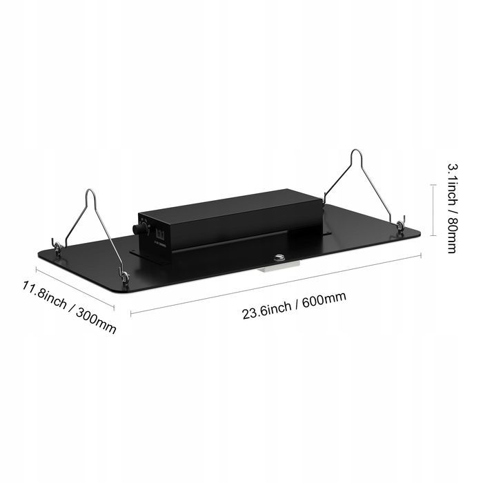 VEVOR 200W ściemnialna lampa LED do roślin pełne spektrum samsung 544