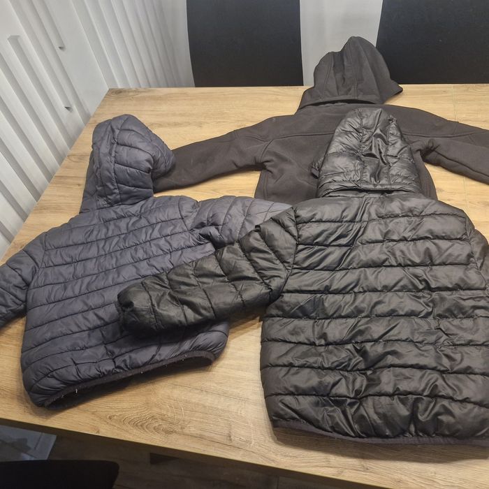 Zestaw kurtek jesień , zima H&M Zara 92, 98