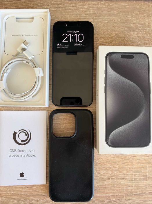 iPhone 15 Pro [128GB] + Capa e Película (OFERTA)