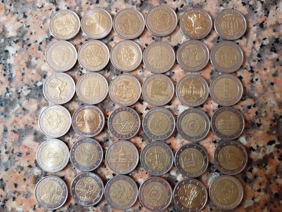 Moedas comemorativas de 2 €