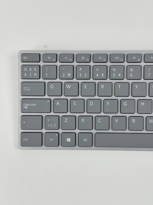 Бездротова клавіатура Microsoft Surface Keyboard 2nd Edition QWERTY Grey (ножичні клавіши, Bluetooth)