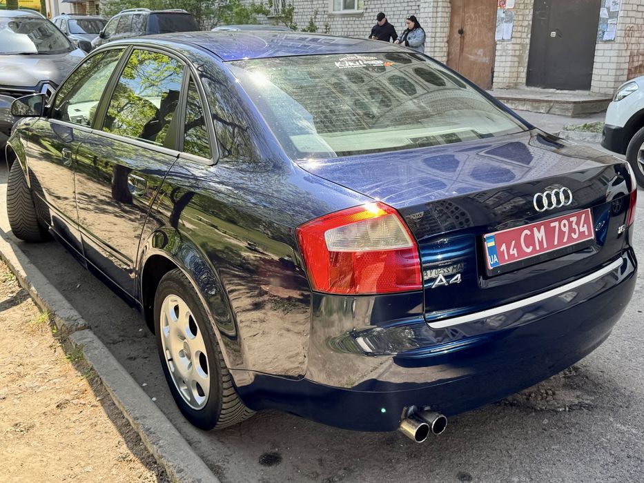 Audi a4 1,6 mpi гарний стан