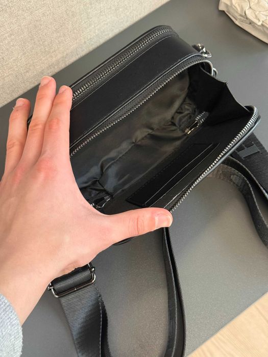 Сумка Мужская Coach Wyatt Crossbody In Signature Canvas Black | коуч |