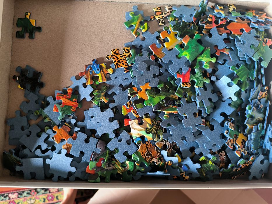 Дитячий пазл Ravensburger Wild Jungle на 300 деталей (серія XXL)не разу не користувались ними