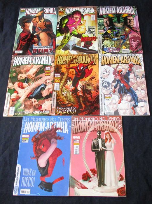 Livros BD Homem Aranha Marvel Comics Panini