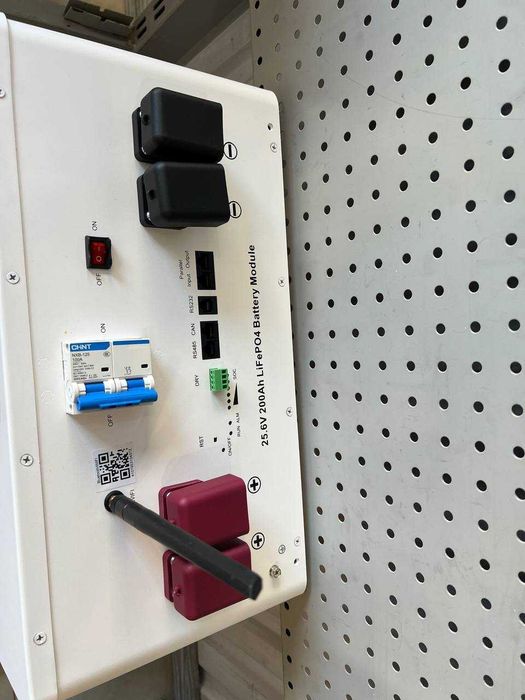 Комплект резервного живлення MUST 3.6 кВт + LiFePO₄ 5.12 кВт·год (24В 200Ah)  Чиста синусоїда  MPPT 100A  Для будинку, квартири, офісу бізнесу