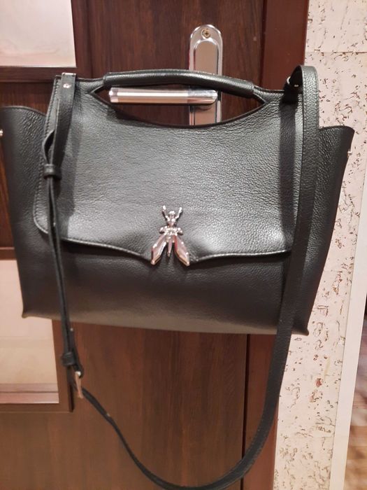 Torebka  oryginalna  Patrizia Pepe skóra  naturalna  nowa