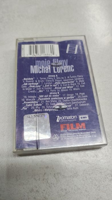 Michał Lorenc. Moje filmy.  Kaseta magnetofonowa