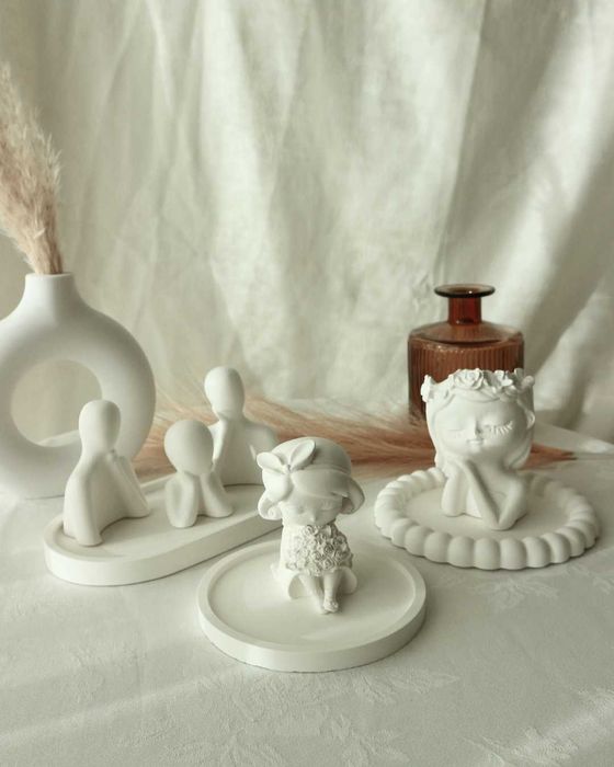 Peças em Gesso - Artesanato