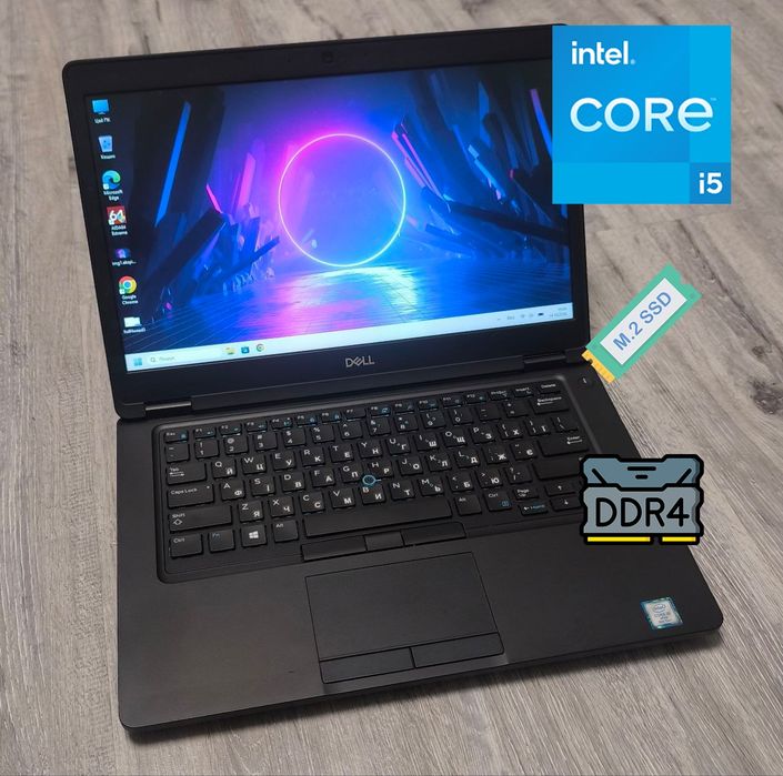 Мощний ноут 8x3.6GHz/SSD m2/Type-C/ноутбук для навчання роботи/купити бу ноутбук