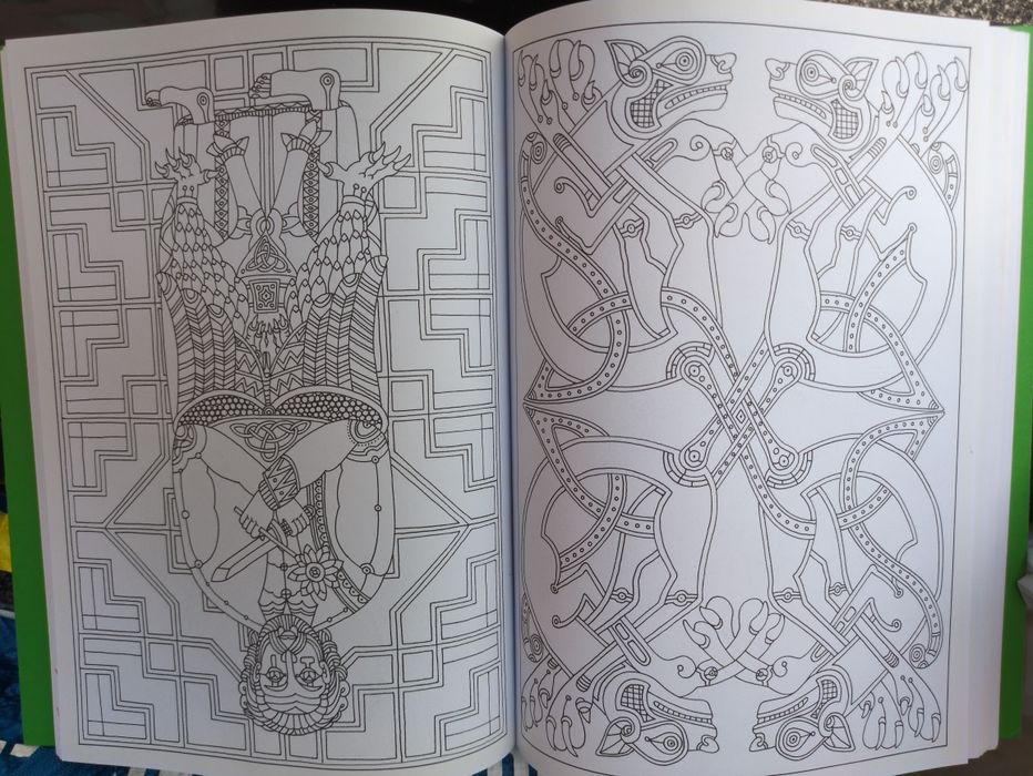 Arte Celta Arte-Terapia 100 desenhos para colorir
