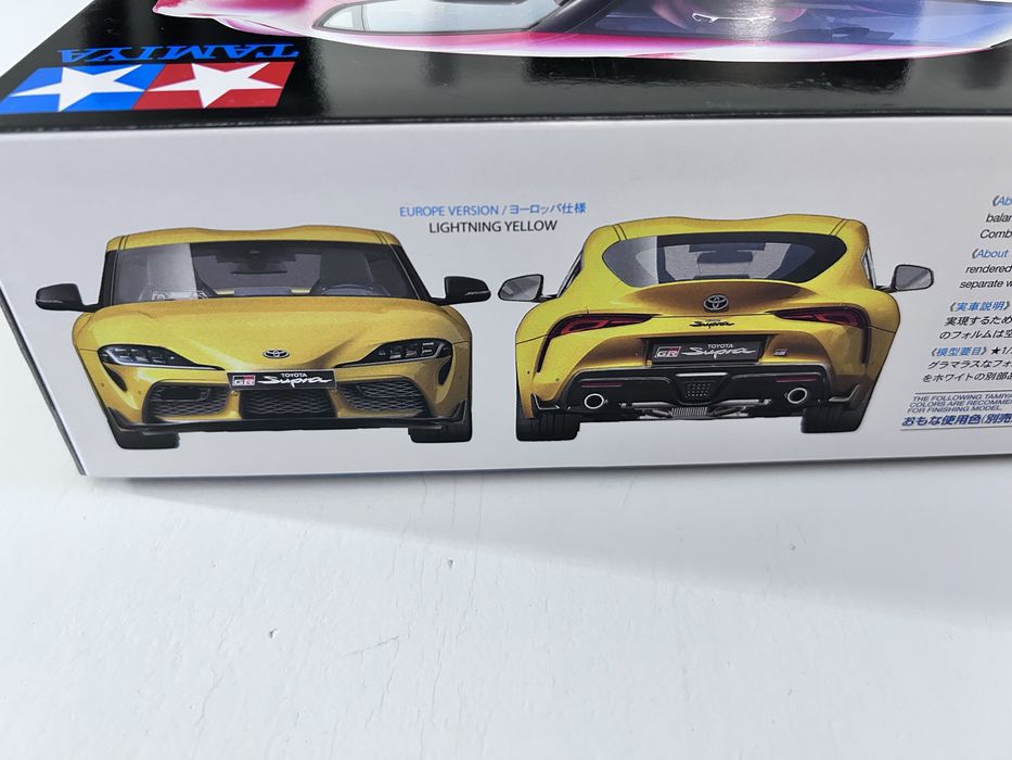 Samochód Toyota GR Supra model Tamiya 24351