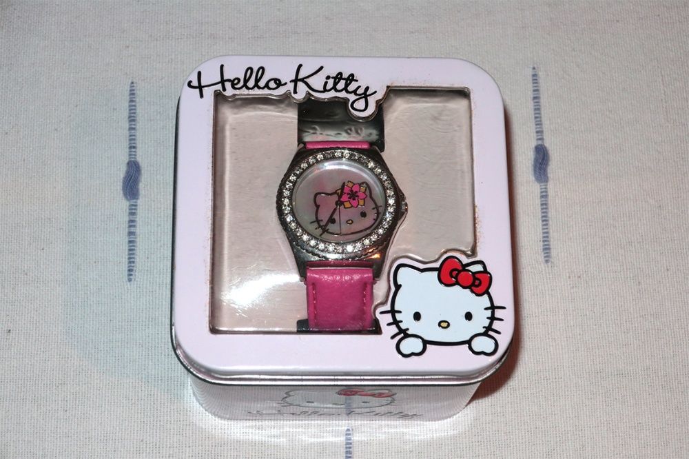 Relógio Novo Hello Kitty para criança