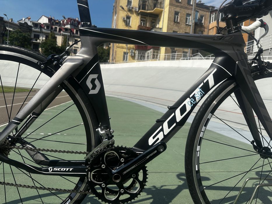 Велосипед Scott Plasma Carbon TT/Triathlon XXS — Shimano Ultegra