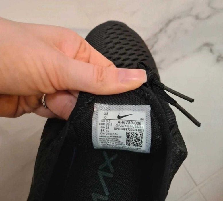 Nike air max 270 czarne buty meskie nowe oryginalne 36-46