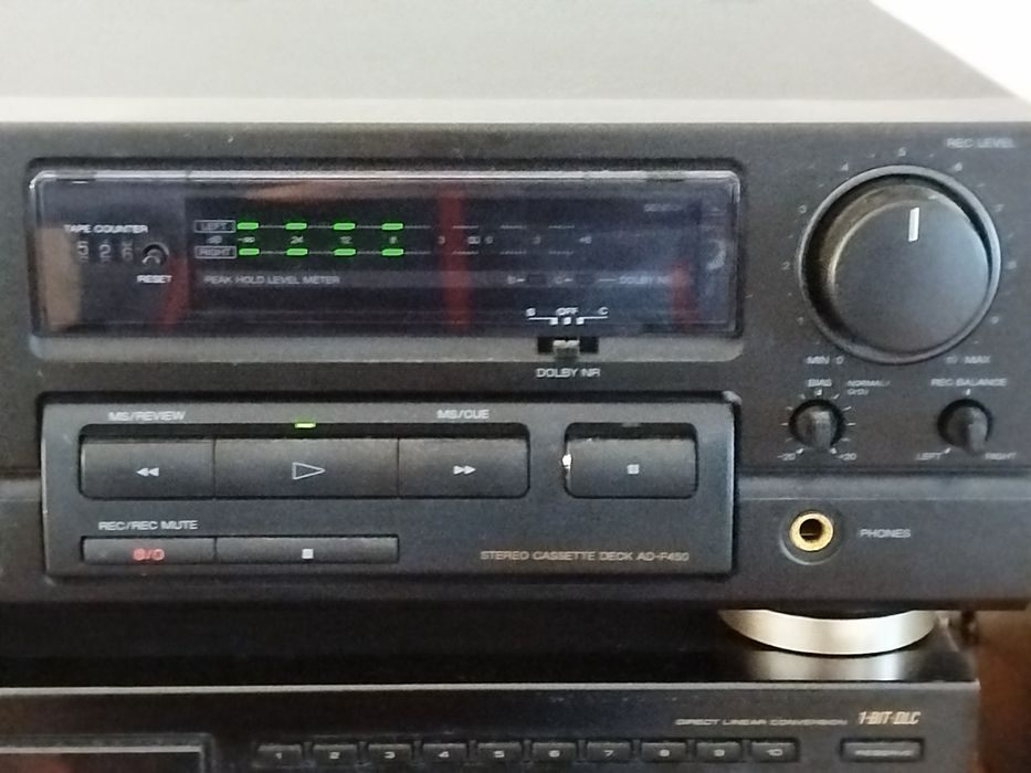 Aiwa AD-F450 c/ HX Pro e AMTS - Revisto e a funcionar - Preço fixo!