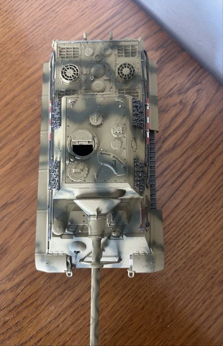 Czołg modelarski panzerkampfwagen tiger w skali 1:35
