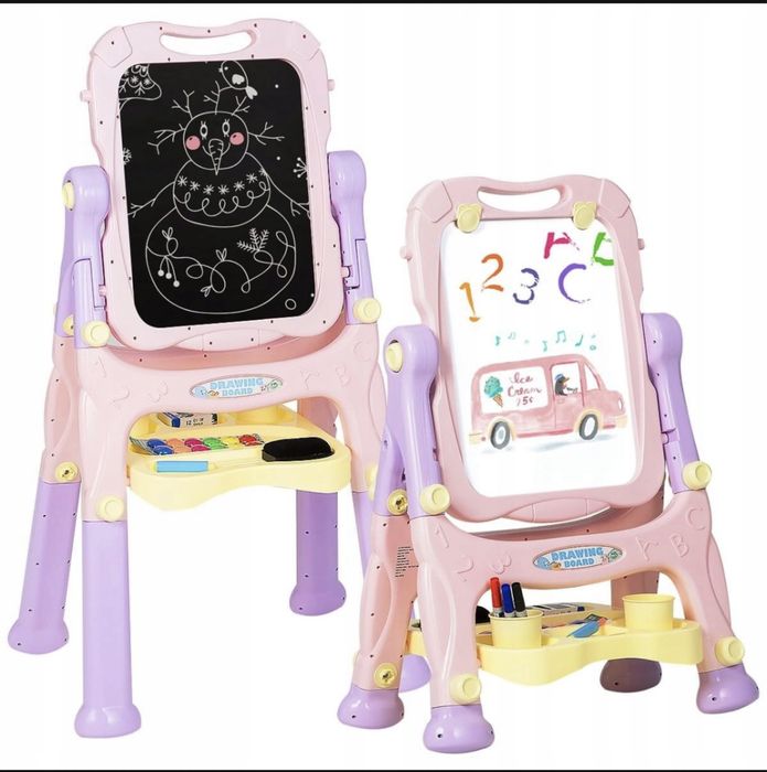 Tablica magnetyczna dla dzieci 2 w 1