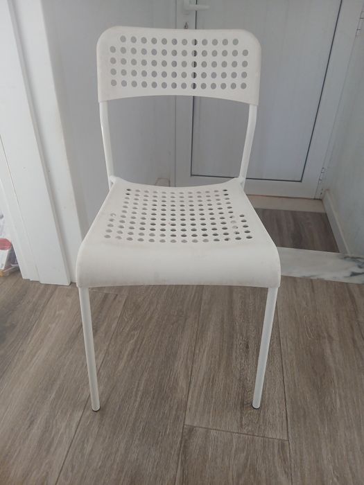 Ikea Cadeira, branca ADDE