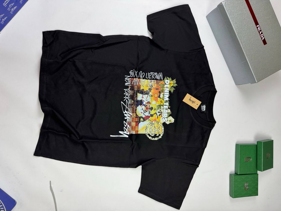 ‼️Ліквідація‼️ Футболка denim tears Stussy