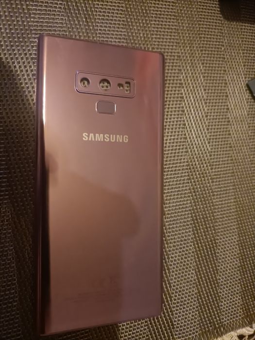 Orginalna Klapka samsung note 9 z czytnikiem lini i uszkodzonym lcd