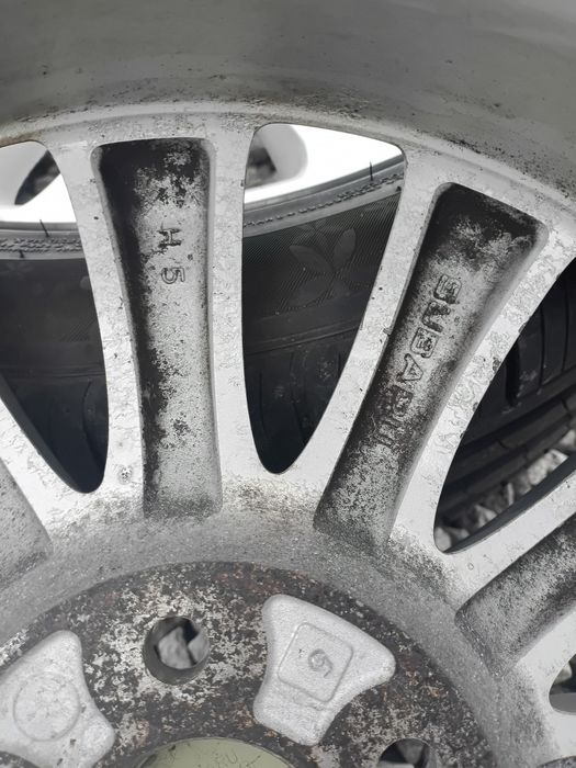 Felgi 16 SUBARU 5x100 z oponami.