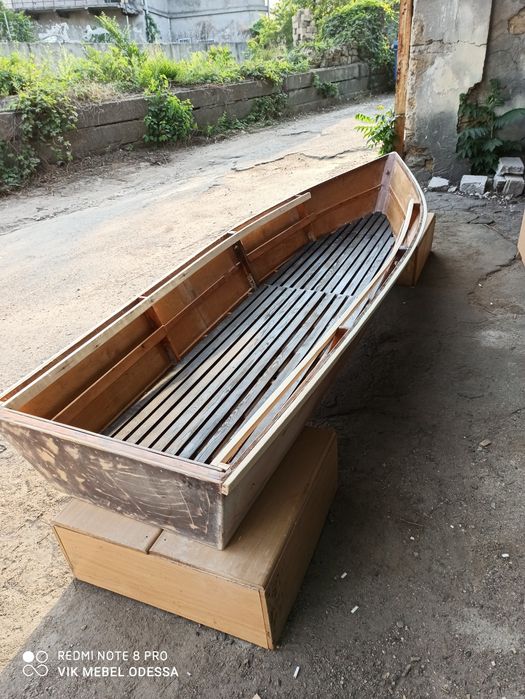 Лодка из фанеры и стекло ткань+ смола