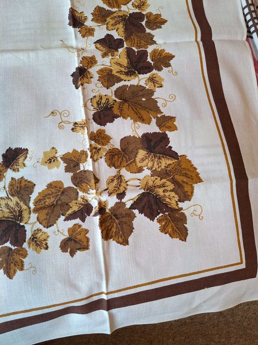 Komplet obrusów lnianych PRL 120 x 160