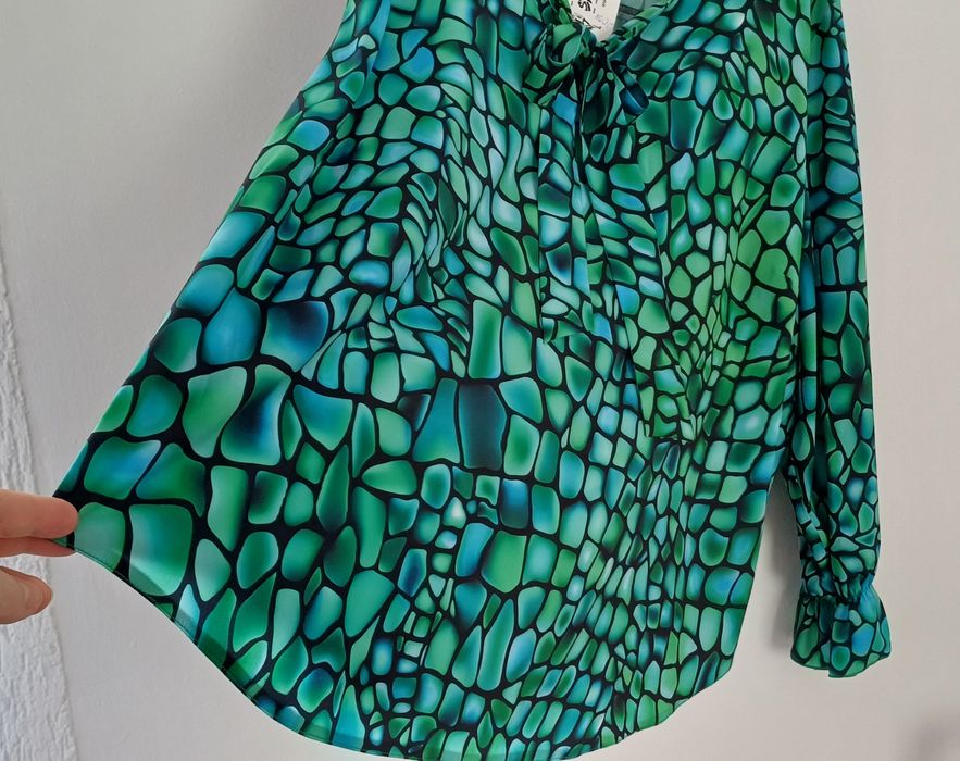 Bluzka z wiązaniem, polski producent, wymiary w opisie