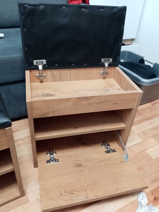 Szafki na buty z siedziskiem